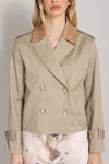 TRENCH CORTO